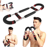 Twister Arm ExerciserBicepsTricepsShoulder&Arm Workout Equipment for HomeAdjustable Chest ExpanderForearm Enhanced Exercise StrengthenerUpper Body Strength Training Machine